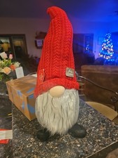 NWT Gnome Holiday time Decor Christmas Walmart 21 inches