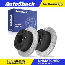 Rear Drilled Slotted Brake Rotors for Ram, ProMaster 2500 2014-2021