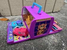1995 Pound Puppies Paradise Alley Mini Playset (Purple) – Galoob