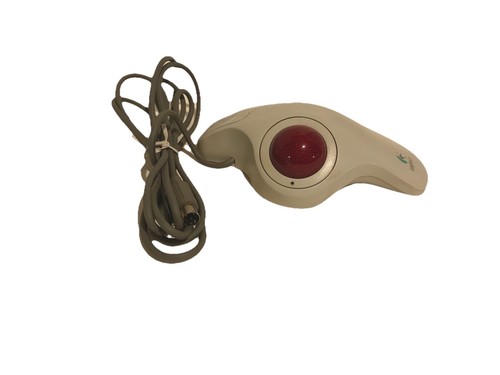 Logitech Trackman Marble FX Wired PS/2 Trackball Mouse - Picture 2 of 4
