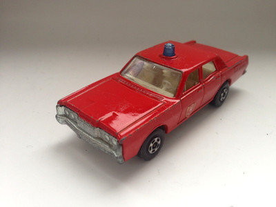 Matchbox Superfast No. 59 OR 73 - Mercury Fire Chief - Feuerwehr - England