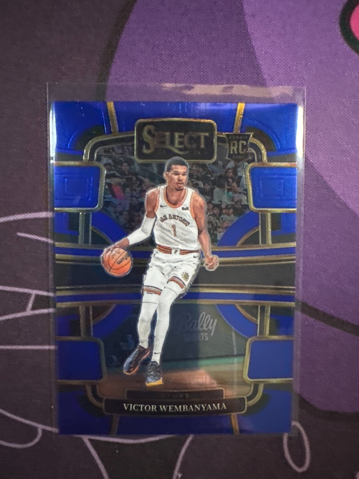 2023-24 PANINI SELECT CONCOURSE BLUE RETAIL VICTOR WEMBANYAMA #87