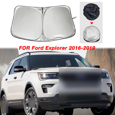 Large Foldable Front Windshield Sun Shade For Cars Trucks SUV UV Heat Protector