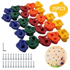 Maniglie da arrampicata incl. viti pietre da arrampicata outdoor per torre da gioco parete boulder