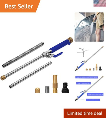 #ad High Pressure Power Washer Wand Stainless Steel Hydro Jet Nozzle for Versat... $40.99