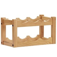 Weinregal Flaschenregal Weinschrank FlaschenstäNder FüR 6 Flaschen 37X21X21