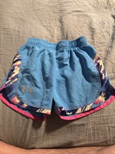 Under Armour youth girls' athletic running shorts Size 5 Toddlers