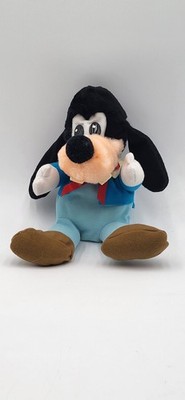 Vintage 1984 Hardee's Mickey Mouse Christmas Carol Plush Goofy Bob Crachit 7''