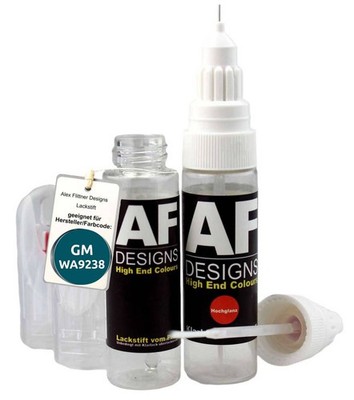 Lackstift für GeneralMotors WA9238 Dark Bright Teal Metallic Tupflack