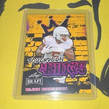 Leaf 2023 Draft Touchdown Kings Insert #95 Bijan Robinson NCAA rookie rc