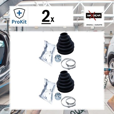 2x ORIGINAL  Maxgear Faltenbalgsatz, Antriebswelle für Ford FOCUS I Turnier