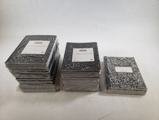 Lot of 8 Packages Composition Notebooks 6 Per Pack 48 Notebooks Total 2 Brands