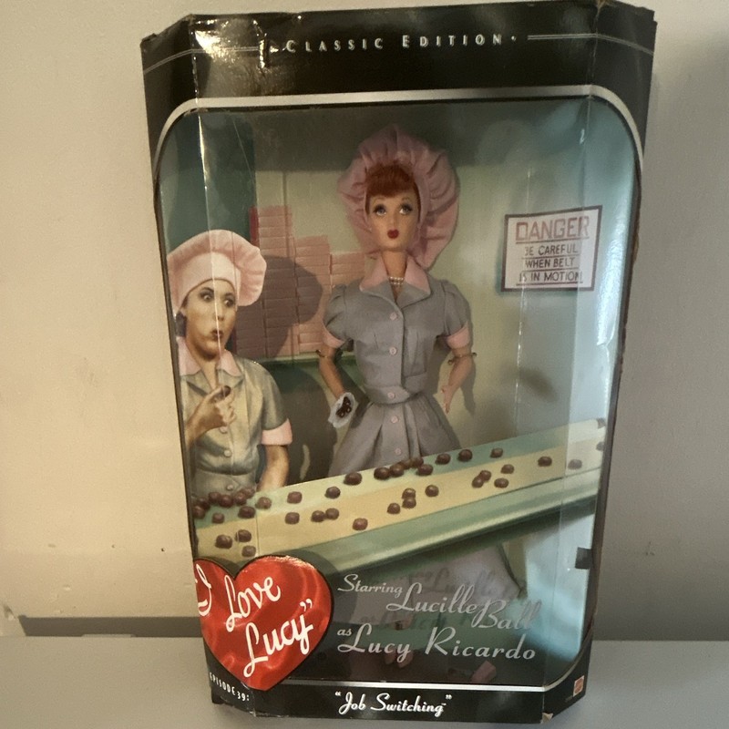 I Love Lucy Classic Edition Lucille Ball Lucy Ricardo “Job Switching” Doll
