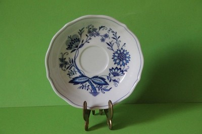 Ingres Weiss Marienbad Zwiebelmuster Untertasse Untere für Kaffeetasse 14 cm