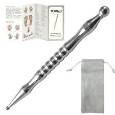 Acupuncture Pen, Premium Stainless Steel Acupressure Pen for Muscle Tension Pain