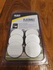 Izzo Golf Flatball Swing Trainer Portable Soft Flexible Material Golf