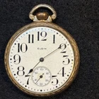 Vintage 1889 Elgin Pocket Watch 18s 7j Grade 96 Model 4  Working 10k Filled