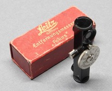 Leitz / Leica FOKOS Black Nickel Rangefinder Attachment In Feet w/ 2' 6" Close