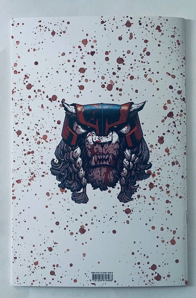 Invincible Universe Battle Beast #1 Red Blood Blank Cover Variant Italian Nuovo - Immagine 3 di 4