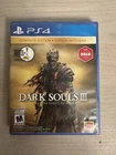 Dark Souls III The Fire Fades Edition PS4 Complete CIB