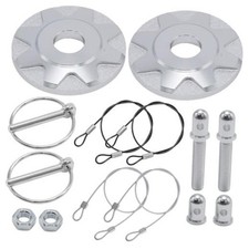 Hood Pins Kit for Car, Universal Hood Pins for Race Car & Off-Road Vehicles,