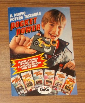 Seltene Werbung TYCO POCKET POWER Auto Flugzeug Hubschrauber 1990