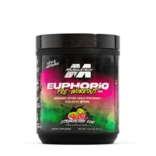 EuphoriQ Pre-Workout V2 - Strawberry Kiwi (20 Servings)