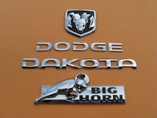 05 06 07 08 09 10 11 Dodge Dakota Big Horn Rear Gate Emblem Logo Badge A47669