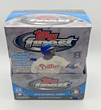 2010 Topps Finest Baseball Hobby Box Factory Sealed