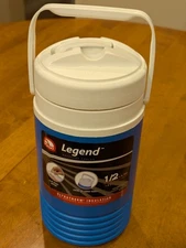 NEW IGLOO 1/2 GALLON 2010 BLUE INSULATED WATER JUG COOLER HANDLE AND TOP SPOUT
