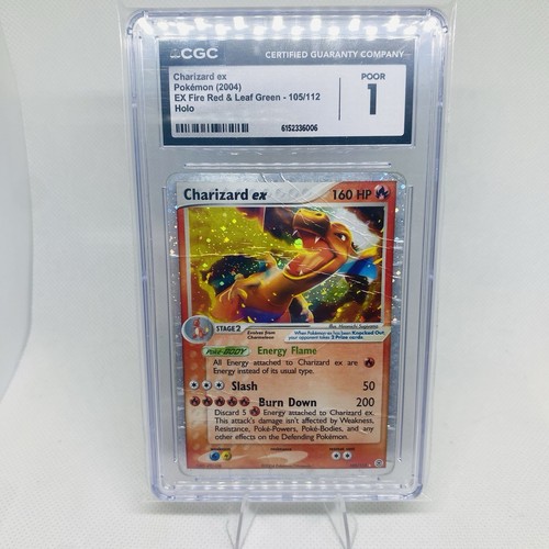 Charizard ex graded CGC 1 for sale on eBay