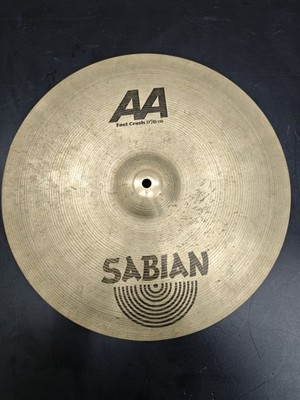  Sabian AA 17'' Fast Crash Cymbal 1134gr *CRACKED* 