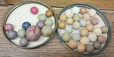 Lot of 39 Clay Marbles