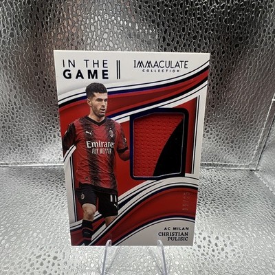 Panini 2023-24 Immaculate In The Game Christian Pulisic AC Milan Sapphire /25