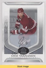2020-21 SP Signature Edition Legends Silver Script Ossi Vaananen #225 READ kr0