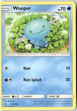 Wooper 25/70 Common Dragon Majesty Pokemon Moderately Played on eBay