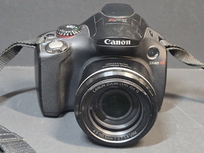 Canon PowerShot SX40 HS 12.1MP Digital Camera 35x Optical Zoom UNTESTED 