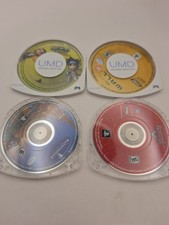 4 PSP KID/ADULT UMD Games Only - Walle-Cars-Tennis-Ratatouille