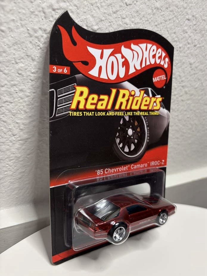 Hot Wheels Real Riders IROC-Z Series 11 Spectraflame Red 02418