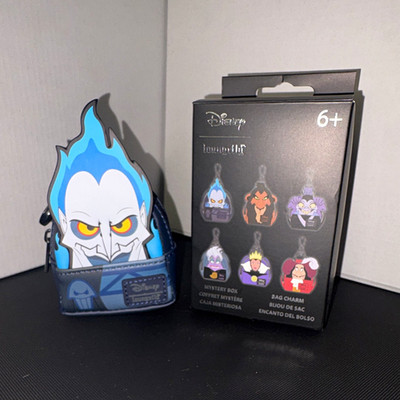 Loungefly Disney Hades Mini Backpack Style Bag Charm Keychain Mystery Box 2025