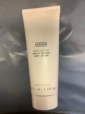 Versed Press Restart Gentle Retinol Body Lotion Squalane Cocoa Butter 6 oz
