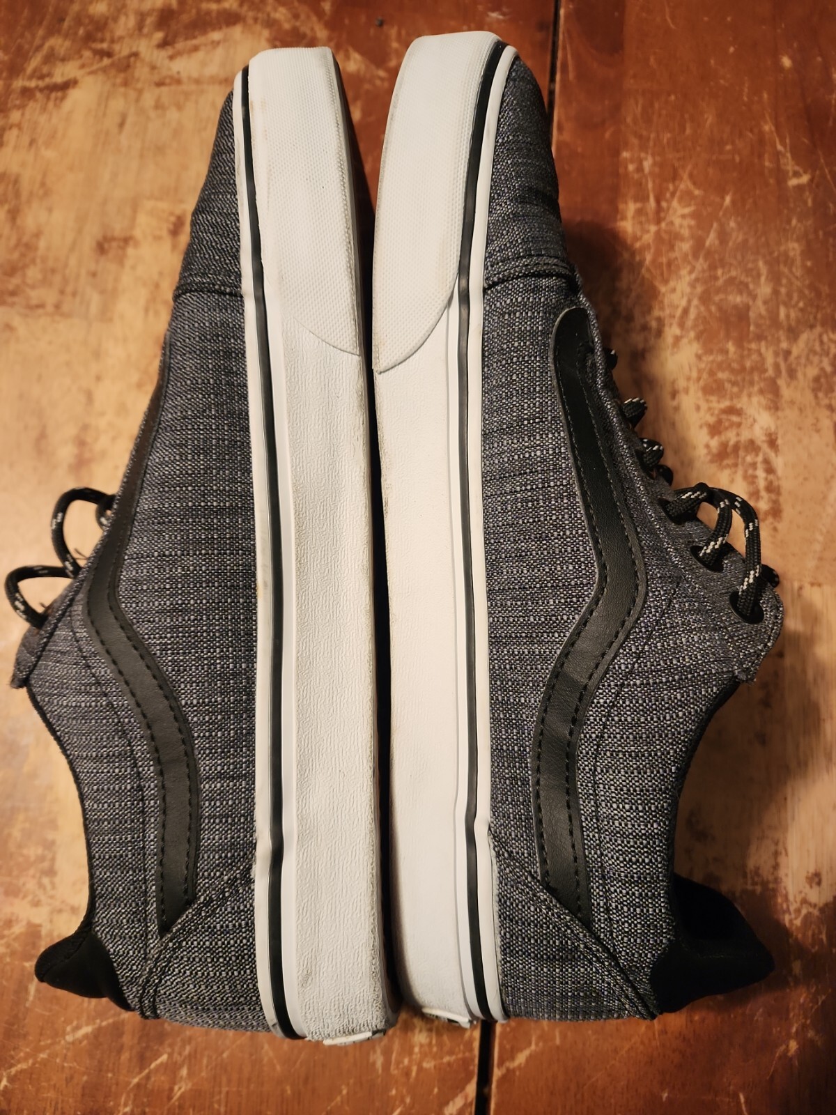 VANS Mens Ortholite Deluxe Off The Wall 721356 Comfort Blue Shoes ...