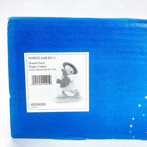 WDCC Donald Duck Membership Kit Happy Camper Complete MIB from "Good Scouts" - Picture 10 of 11