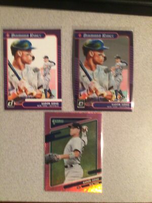 Aaron Judge 2021 Donruss Holo Pink Variation plus diamond Kings donruss/Optic