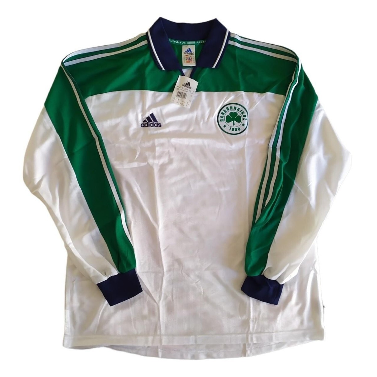 パナシナイコス adidas Panathinaikos ユニフォーム　M パナシナイコス adidas Panathinaikos ユニフォーム M - メルカリ