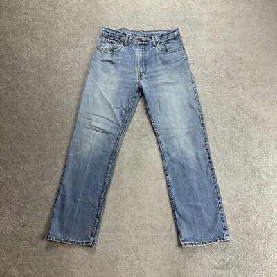 LEVI S Herren Jeans 505 Vintage Hose W34 L31 Regular Straight 22608 Blau Denim