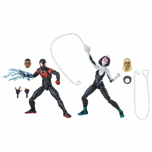 Marvel Legends Spider-Man Miles Morales and Spider-Gwen Action Figure