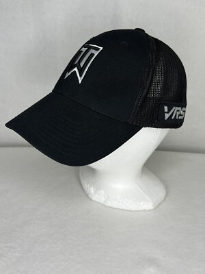 Tiger Woods Nike Collection Hat Size M/L RZN VRS Flexfit Black White