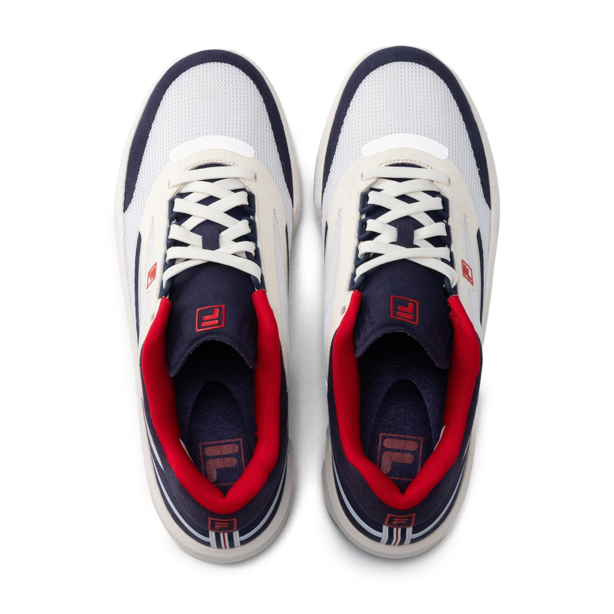 FILA FX-25 Low Cut White Navy Red 1TM02079151 Men's Size | eBay