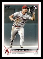 Cooper Hummel 2022 Topps #US314 Arizona Diamondbacks ROOKIE Buy10get5FREE